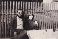 S budoucí manželkou Jaroslavou Benešovou