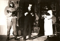 Snímek z představení na počest Franka Zappy, se kterým Vladimír Líbal vystupoval v 70. a 80. letech.