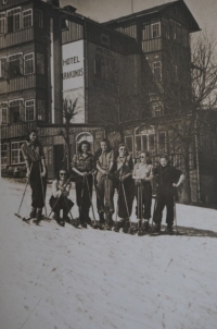 Jana Valášková na horách