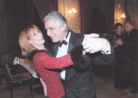 S manželkou Monikou