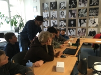 Žákovský tým na workshopu