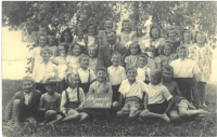 Školní fotka z Přepeř (1946/47)