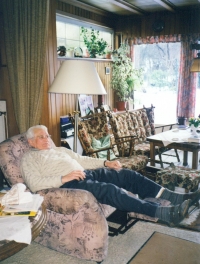 Otto Rinke starší v 90. letech 20. století