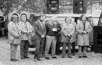 Zleva Milan Skřivánek, Vladimír Wolf, František Zeman, Miroslav Brýdl, Vladimír Vích a Pavel Bratinka