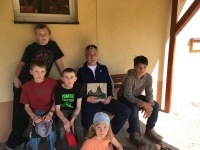 Žákovský tým se Zdeňkem Brožkem