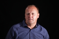 Hynek Faschingbauer ve studiu Post Bella v Plzni 19. 6. 2019