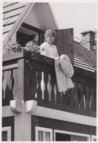 Herečka Jana Štěpánková ve filmu Synové a dcery Jakuba Skláře 