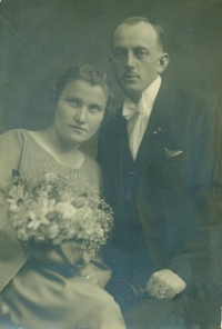 Mr and Mrs Samec, Otto Rinke's grandparents