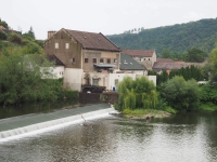 Kadeček's mill from the railway bridge