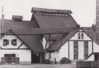 Huť Tasice v době natáčení seriálu Synové a dcery Jakuba skláře 