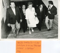 Viera´s husband Milan Šagát and his colleagues from Communist Party