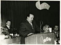 The speech of Milana Šagáta at the ROH meeting