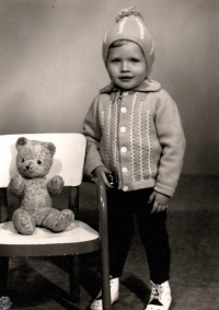 Leoš Motl v dětství
