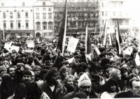 Další fotografie z listopadu 1989 v Plzni