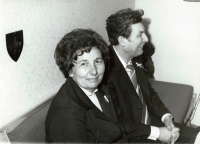 Manželé Novotných na svatbě syna Romana