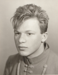 Štěpán Málek, foto z maturitního tabla, 1984