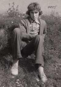 Ladislav Vavřík v létě 1975