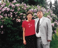 Ján with his wife Jean