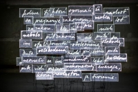 Work of Daniel Fischer in synagogue in Šamorín