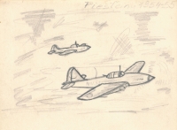 Bitevník IL10-B33, vojna v Piešťanech