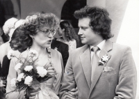 The wedding of Miroslav Urban in 1983