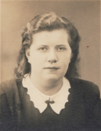 Mother Hana Zapadlová, née Havlíková, early 1950s