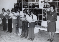 Pionýrská akce ve výrobním podniku, 1979