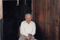 Otec pamětnice, pan Jan Kučera, cca rok 1990