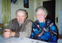 Witness´ parents, Mr. and Mrs. Kučera around 1990