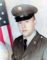 Ján Gadžo as a soldier in US army (1971 - 1973)