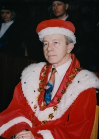 Vlastimil as a rector of UJEP