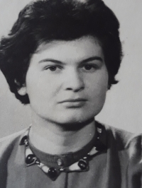 Milena Jelinek v mladosti, priblizne 1959