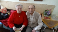 Miloslav Horníček met his wife at a dance; they married in 1956