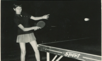 Alica na fotke z turnaja v Třínci nad Sázavou, rok 1964.
