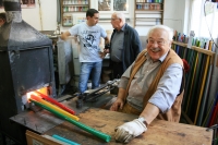 Dieter Piwernetz im Weidenberger Glassmuseum