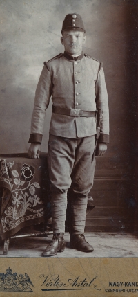 Josef Zrůst, witness' grandfather, a Czechoslovak Legion member 