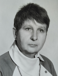 Milena Uhlíková at the beginning of the 1970s