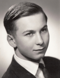 Maturitní fotografie Oldřicha Jirsáka