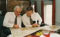 S Václavem Havlem, 1997