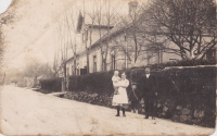 The Kořínek family, relatives of the Lhotka family, who owned a public house in Kouty