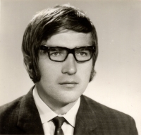 Miloš Kim Houdek as a twenty-three year old 