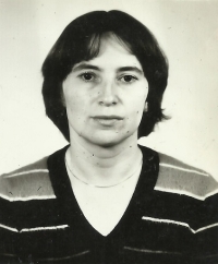 Halyna Čabanová v osmdesátých letech