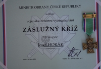 Záslužný kříž, 2016