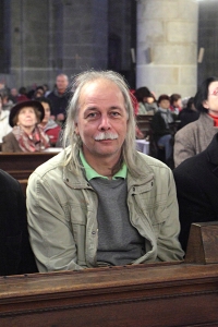 Michal Šaman na mši k 25. výročí sametové revoluce (roku 2014)