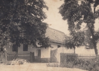 Rodný dům Josefa Šáry roku 1940