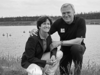 S manželem Zdeňkem Peckou