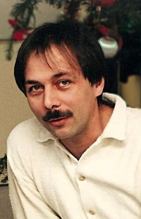 Michal Šaman at Christmas Eve 1999 - ten year after the Velvet Revolution 