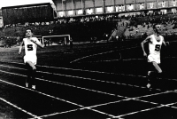 Antonín Kábele závodící