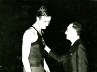 Jiří Zídek (vlevo) na archivní fotografii