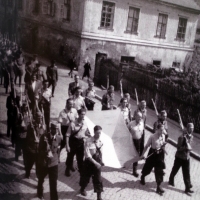 Oslavy konce války v Lukách nad Jihlavou (květen 1945)